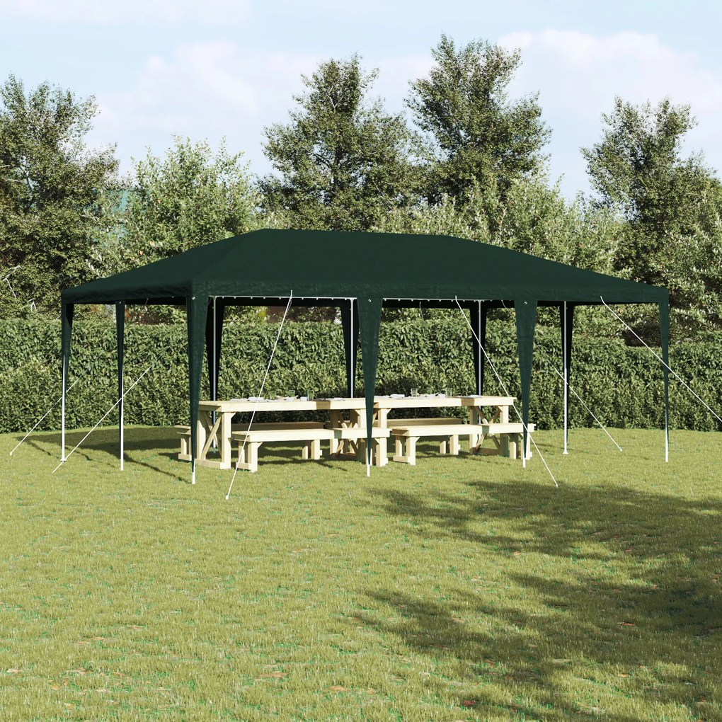 Tenda de Festa Verde 6x4 m PE