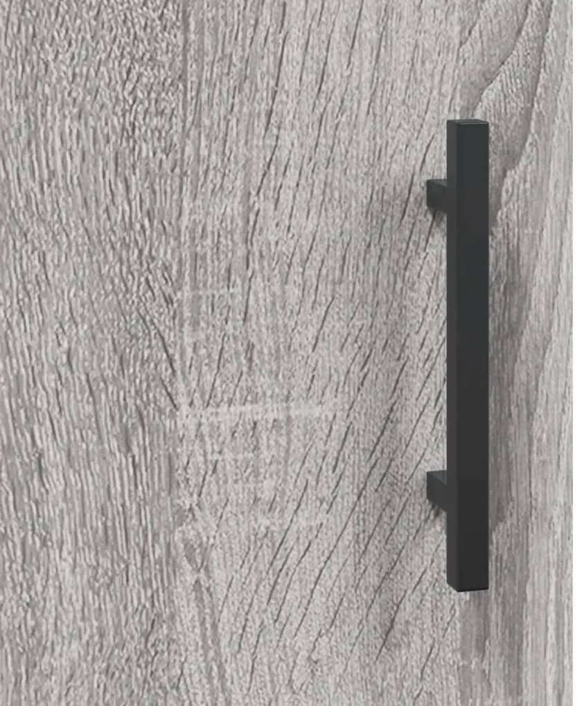 Mesa de centro 90x50x40 cm derivados de madeira cinzento sonoma