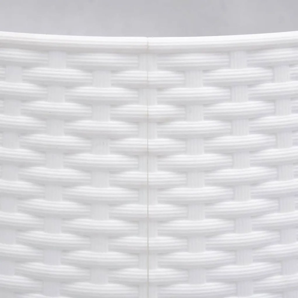 Saia para árvore de Natal Ø65x23 cm plástico branco