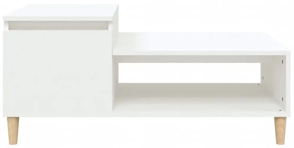 Mesa de centro 100x50x45 cm derivados de madeira branco