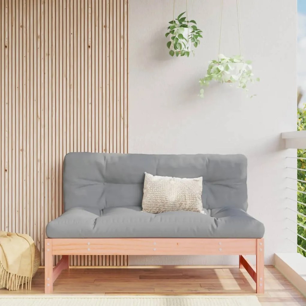 Sofá de centro para jardim 120x80 cm madeira de douglas maciça