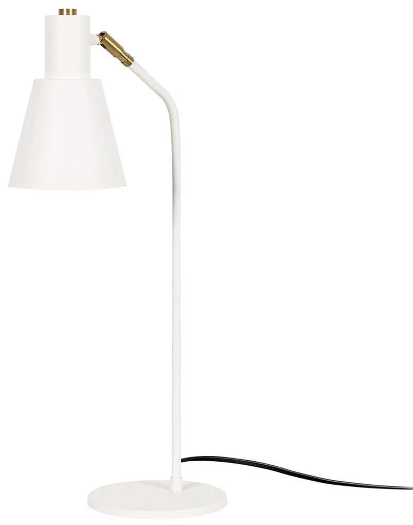 Candeeiro de Mesa Sivani – Branco – 14 x 28 cm