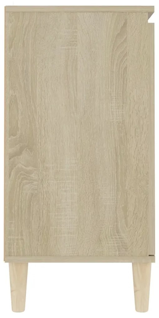 Aparador 101x35x70 cm derivados de madeira cor carvalho sonoma