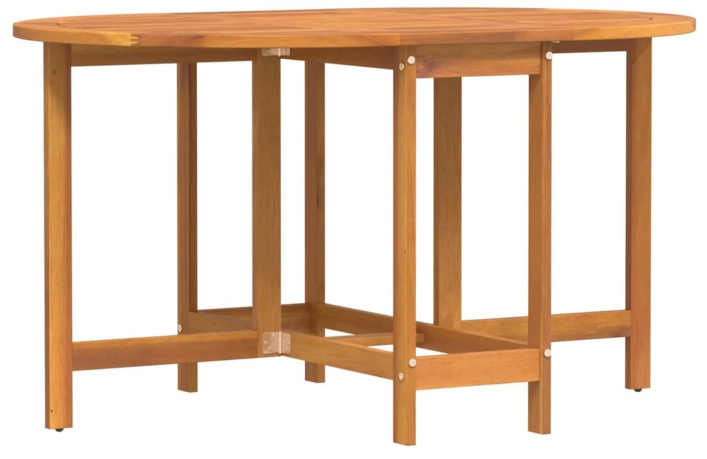 vidaXL Mesa de Jardim Castanho 110 x 60 x 72 cm