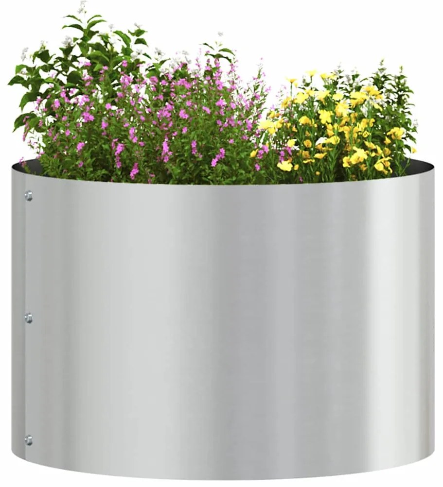 Conjunto de Vasos de Metal Cinza Galvanizado Metal galvanizado