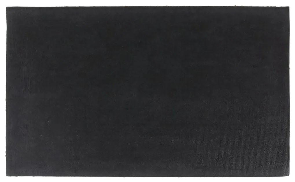 Tapete de porta 45x75 cm fibra de coco tufada natural