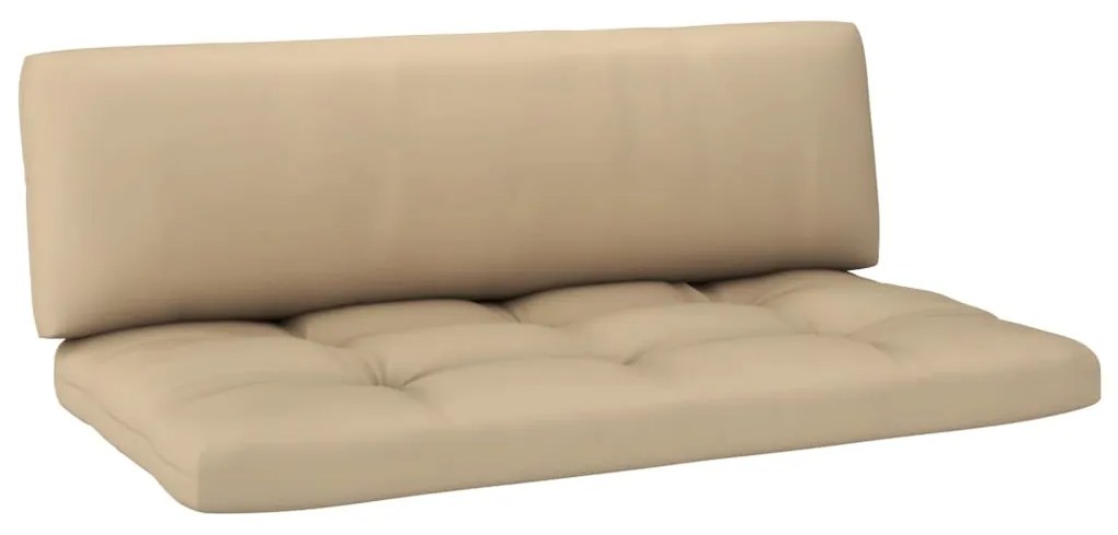 6 pcs conj. lounge paletes c/ almofadões pinho impregnado cinza