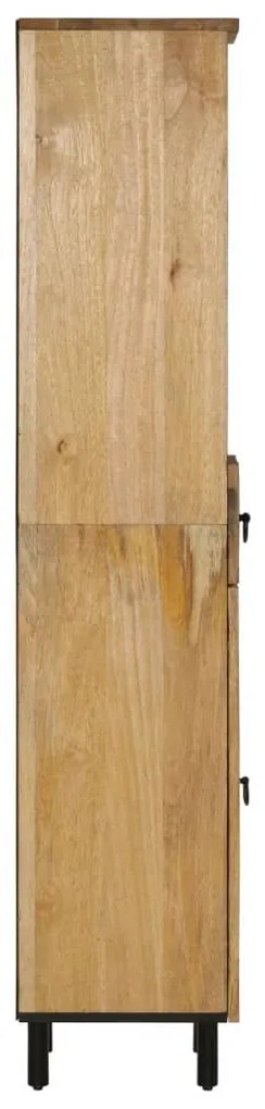 Armário de casa de banho 38x33x160 cm mangueira maciça