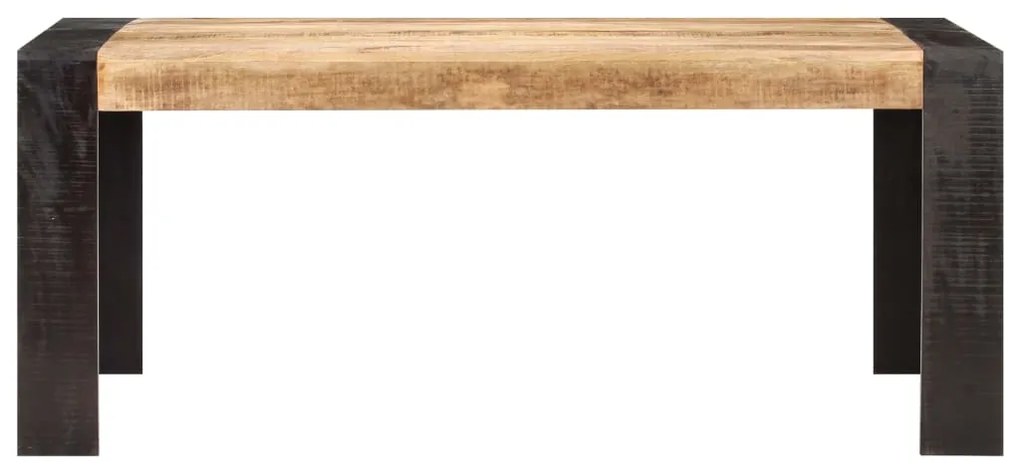 Mesa de jantar 180x90x76 cm madeira de mangueira maciça