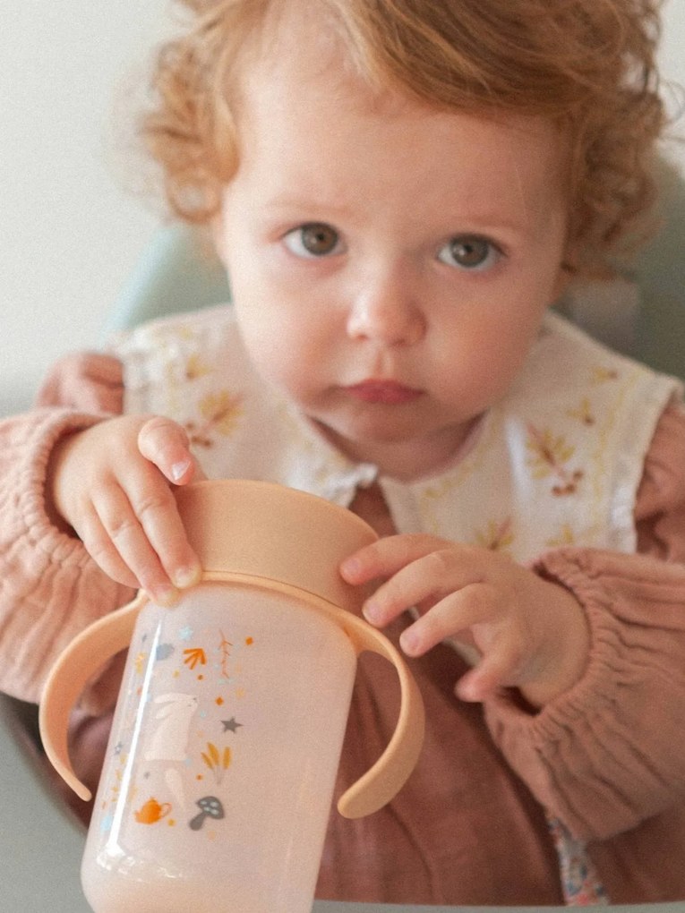 Caneca 360° 340ml - Wonderland SUAVINEX rosa-blush