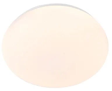 Candeeiro de teto moderno branco 26 cm com LED - Iene Moderno