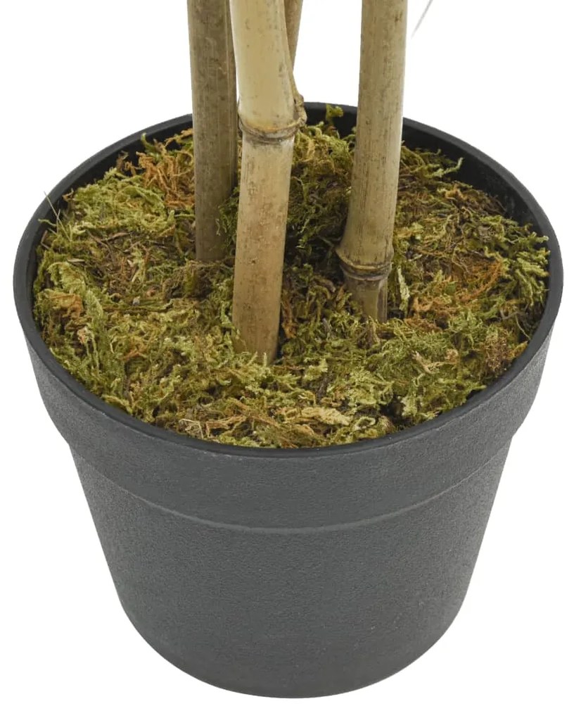 Árvore de bambu artificial 552 folhas 120 cm verde
