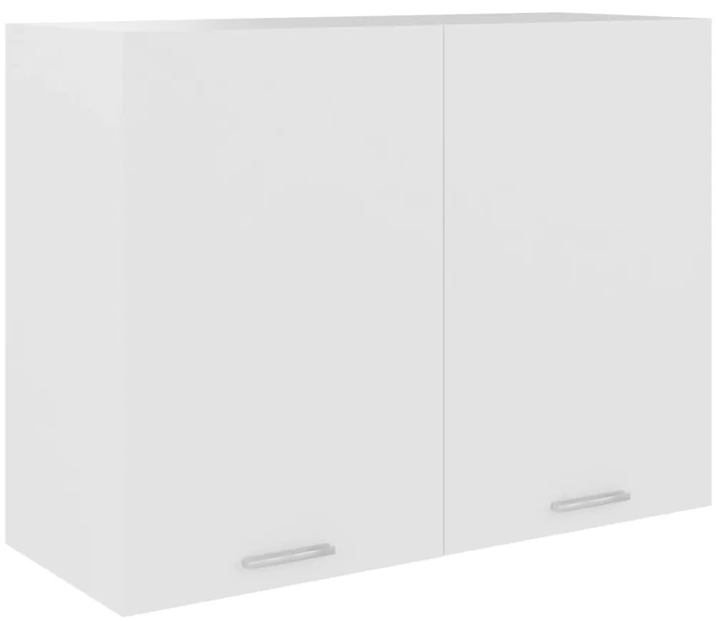 Armário de parede “Lyon” 80x31x60 cm derivados madeira branco