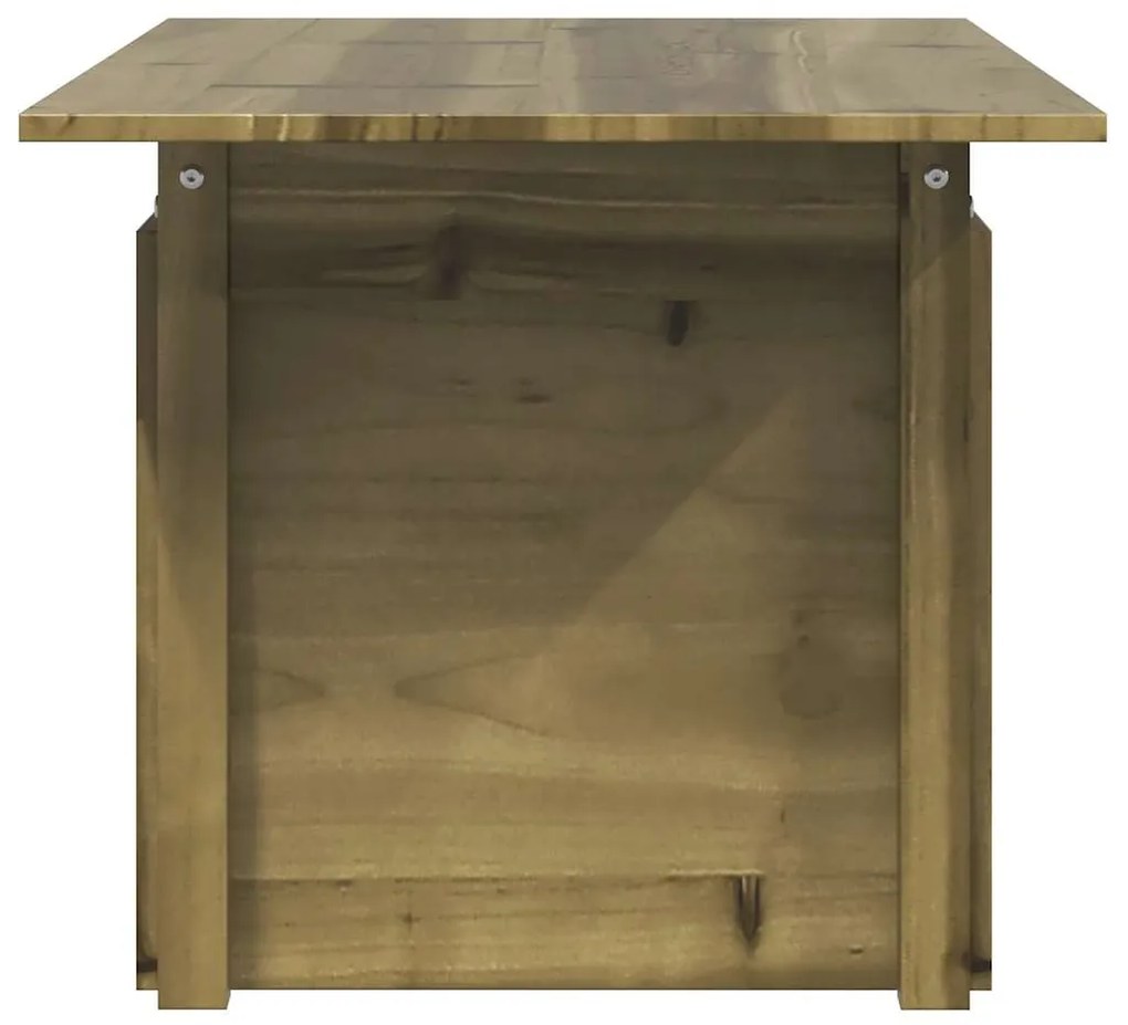 Mesa de jardim 100x50x75 cm madeira de pinho impregnada