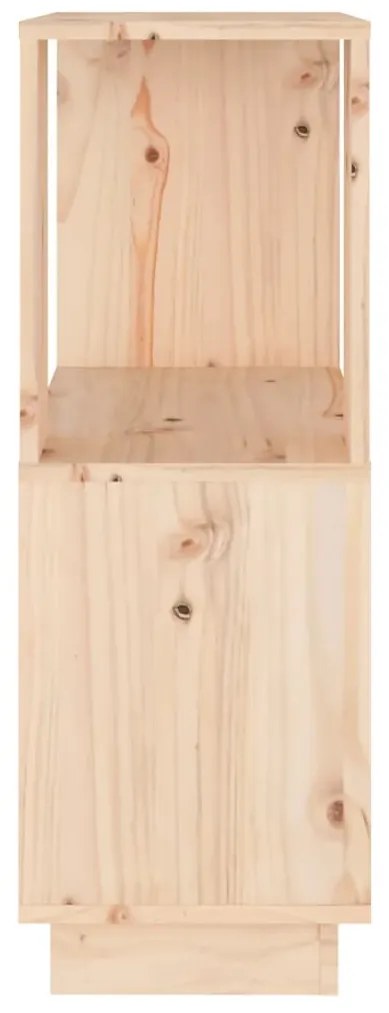 Estante/divisória 51x25x70 cm madeira de pinho maciça