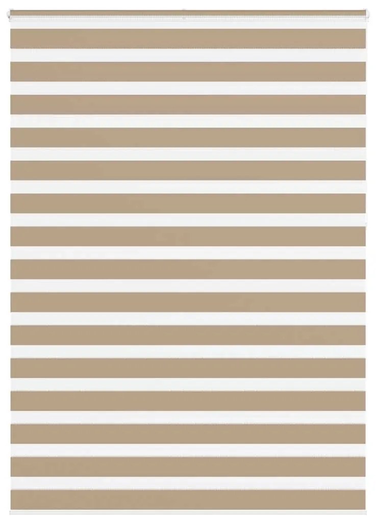 vidaXL Cortina de zebra 165x230 cm largura do tecido 160,9cm poliéster
