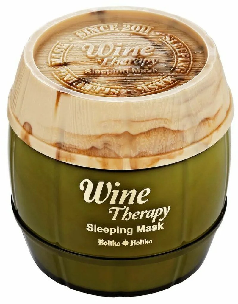 Máscara Hidratante de Noite Holika Holika Wine Therapy Vinho branco (120 ml)