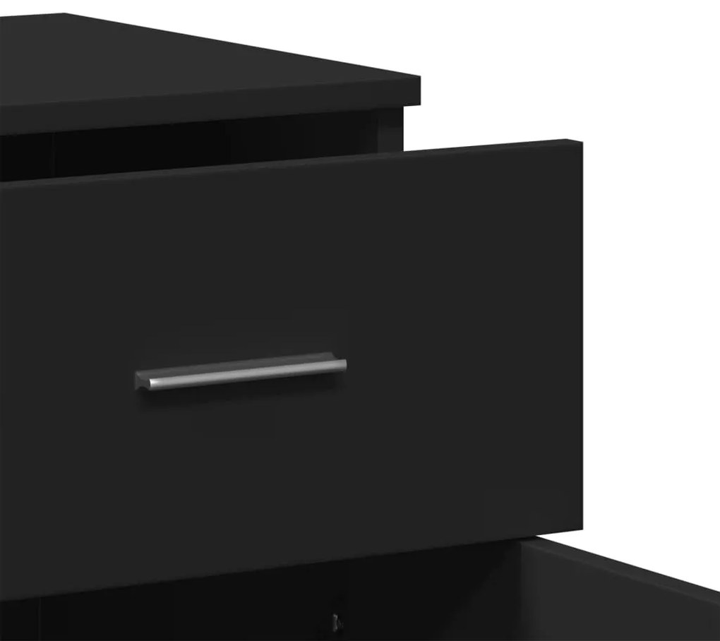 Aparadores 2 pcs 79x38x80 cm derivados de madeira preto