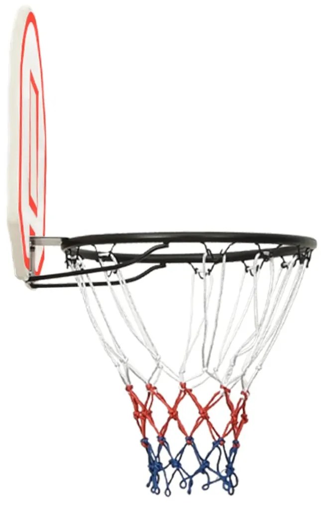 Tabela de basquetebol 71x45x2 cm polietileno branco