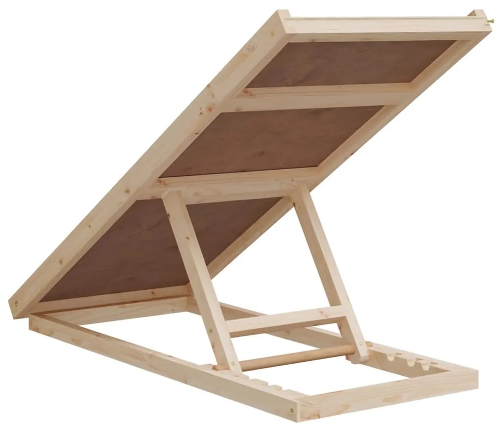 Rampa para cães 100x40 cm madeira de abeto maciça cinzento