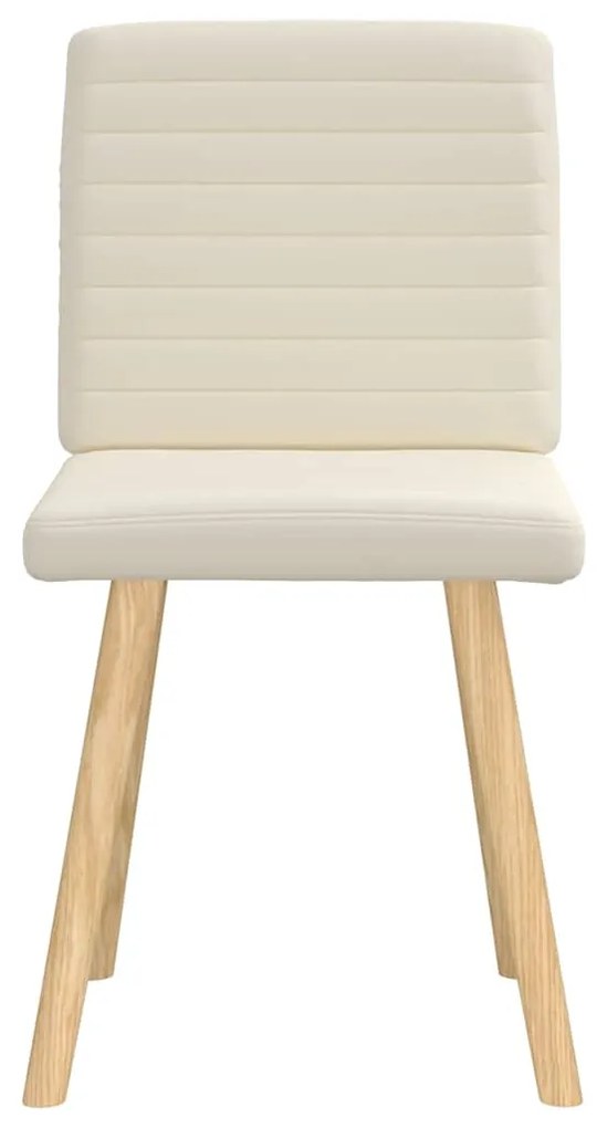 Cadeiras de jantar 2 pcs linho
