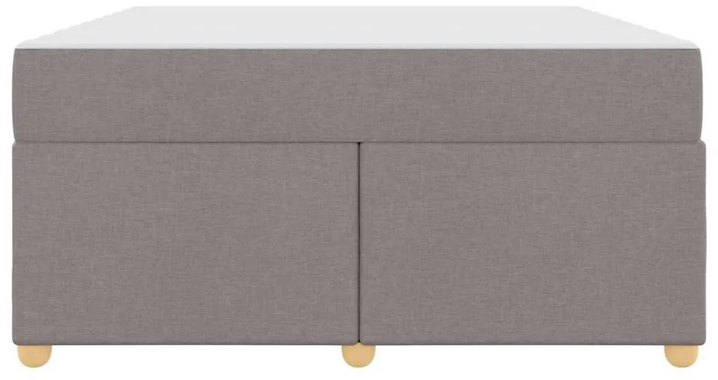 Estrutura da Cama Cinzento-acastanhado 160 x 200 cm tecido