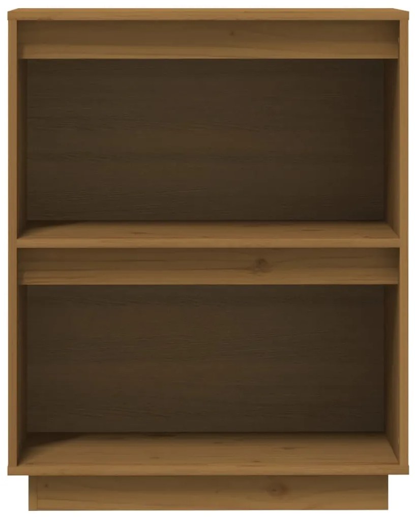 Armário consola 60x34x75 cm pinho maciço castanho mel