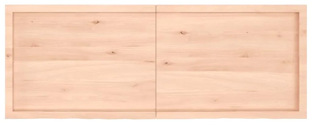Prateleira de parede 160x60x(2-4)cm carvalho maciço não tratado
