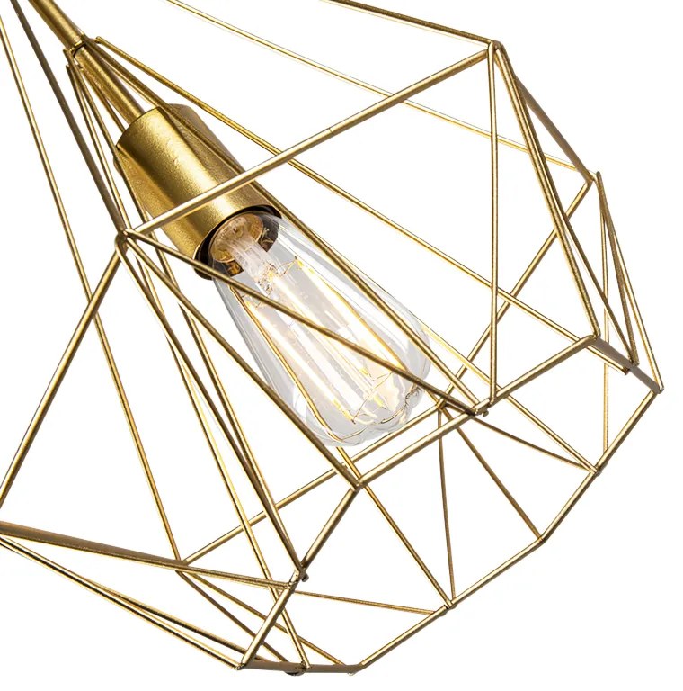 LED Candeeiro de suspensão industrial inteligente dourado com Wi-Fi ST64 - Carcass Design,Moderno