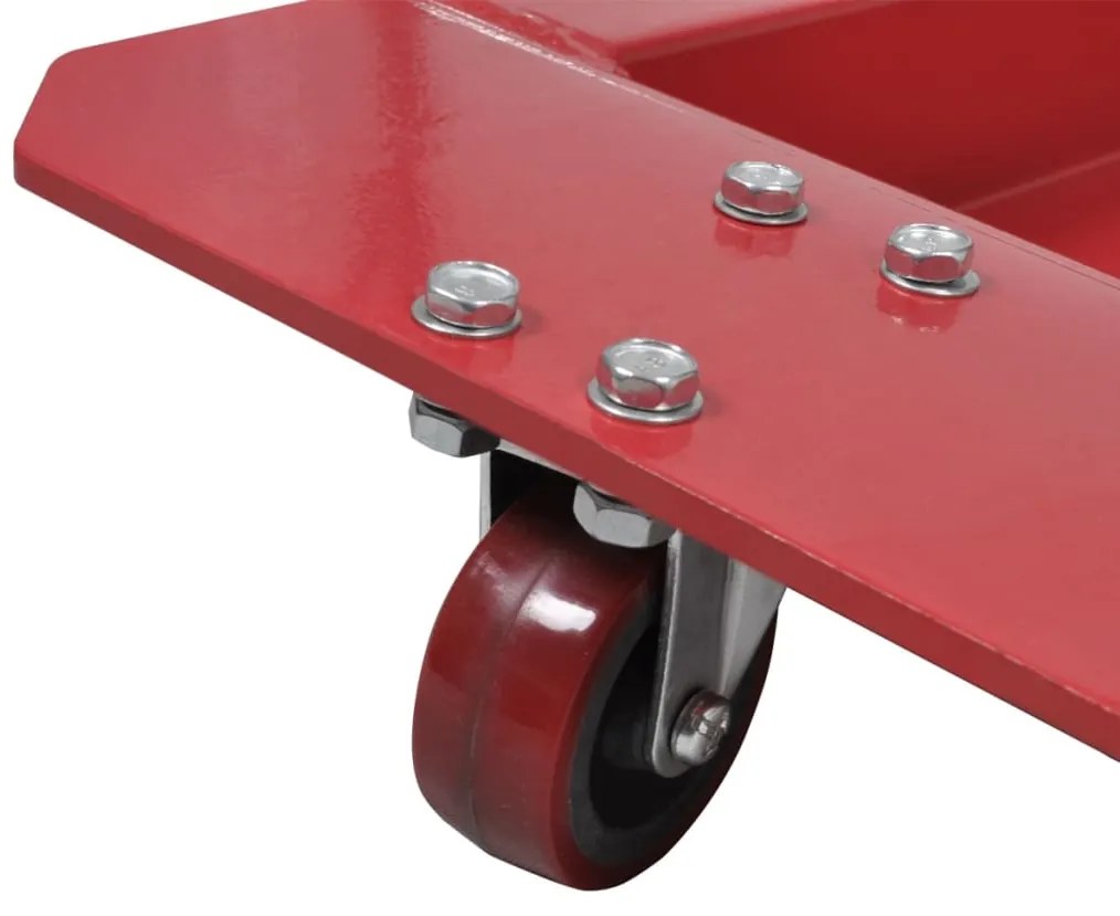 Suporte motocicleta em vermelho