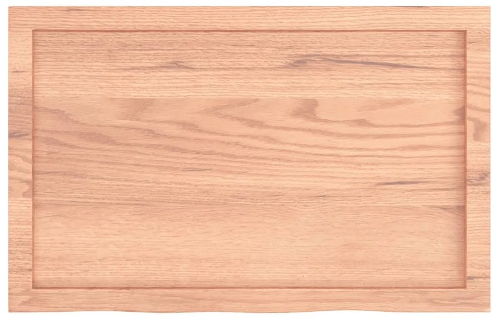 Prateleira de parede 80x50x(2-6) cm carvalho tratado castanho