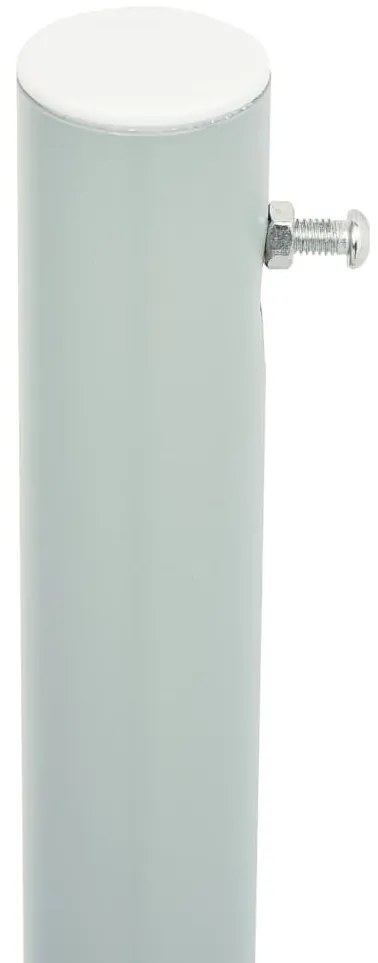 Toldo lateral retrátil de pátio 180x600 cm vermelho