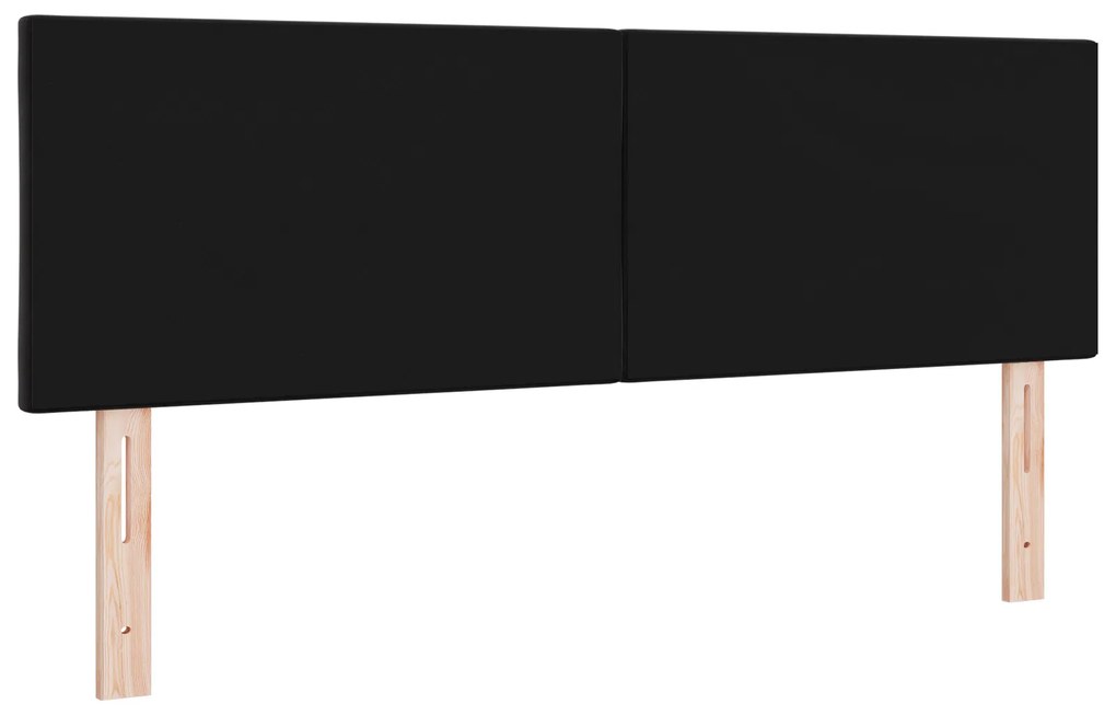 Cabeceira vidaXL Design de Blocos de Diamante Preto 140 cm Veludo
