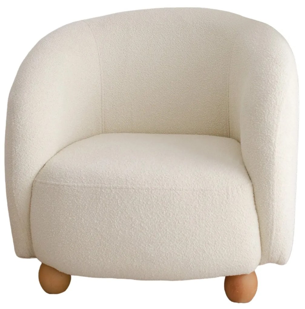 Poltrona de Asa "Slon" - Branco | Design Sofisticado e Conforto Incomp