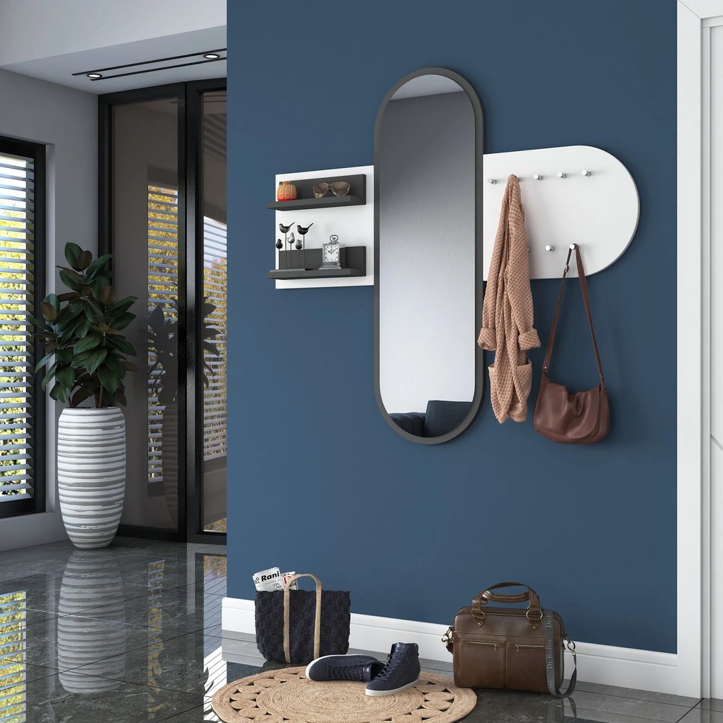 **** Hall Stand P3 – Branco – 125x120x12 cm

**