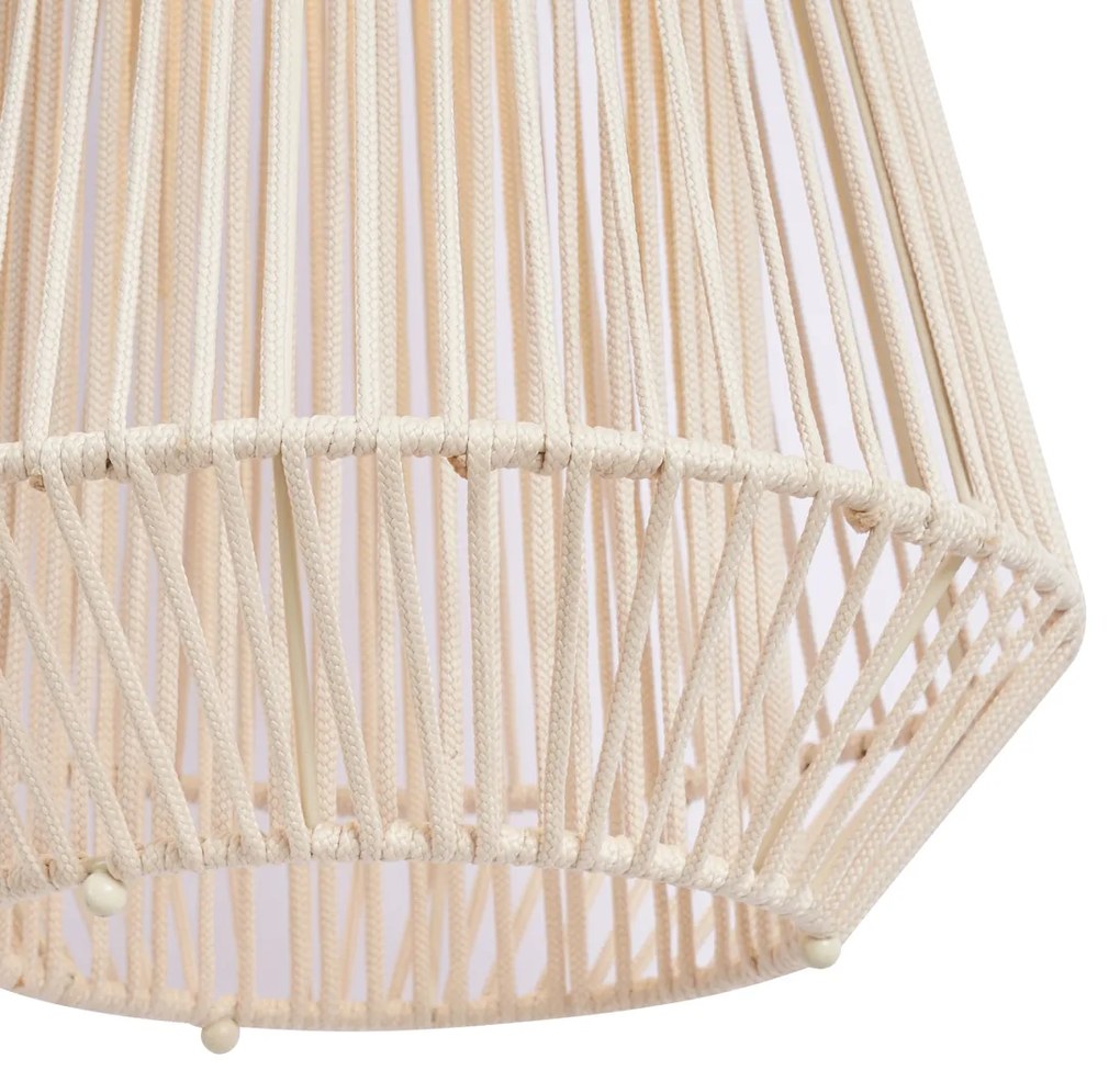 Candeeiro de Mesa Boémio Bege Incl. LED Regulável em 3 Níveis IP54 Recarregável por Energia Solar - Duca Boêmio