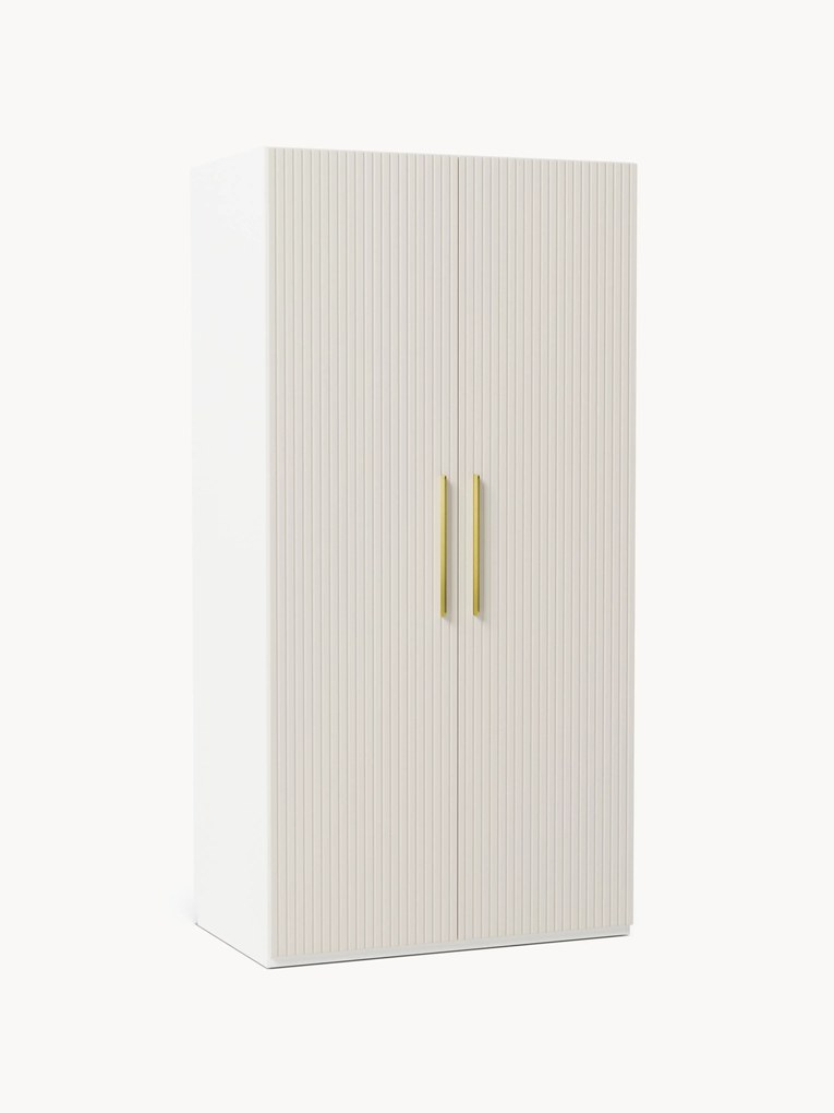 Roupeiro modular com porta giratória Simone, L 100 cm, vários tamanhos