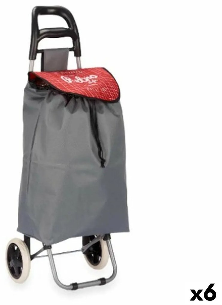 Carro de Compras Retro 33 L 88 x 10,5 x 35,5 cm (6 Unidades)