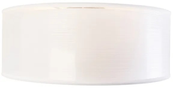 Candeeiro de teto moderno branco 50 cm 3 luzes - Drum Duo Moderno