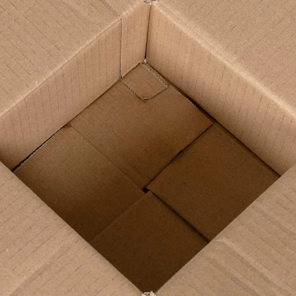 Caixa Dobrável 50 pcs 15x15x8 cm Papelão