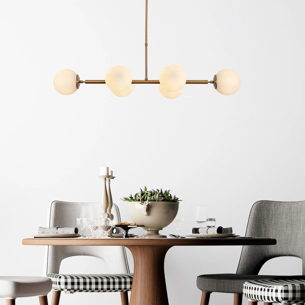 Candeeiro de Teto Fazli – Vintage – 110 x 40 x 35-66 cm