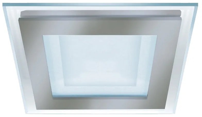 Kairo LED Downlight 6W 3000K Square Nickel