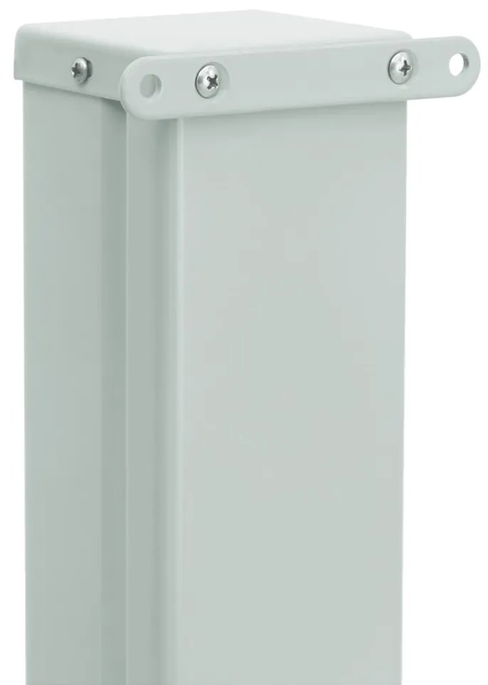 Toldo lateral retrátil para pátio 170x300 cm azul