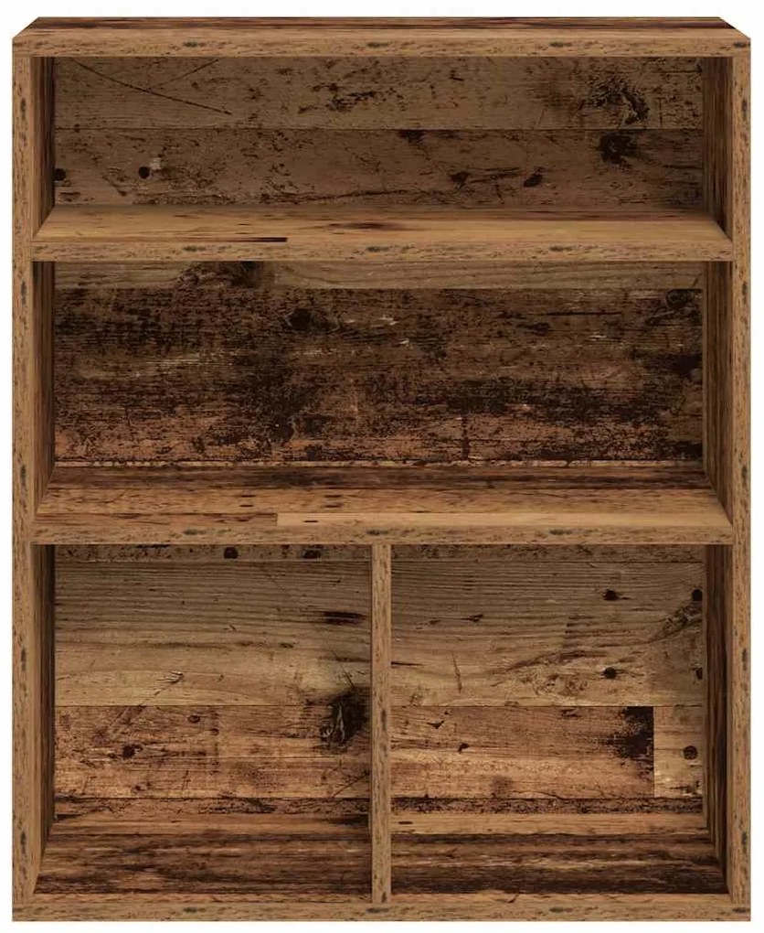 Estante madeira velha60x30x71,5 cm derivados de madeira