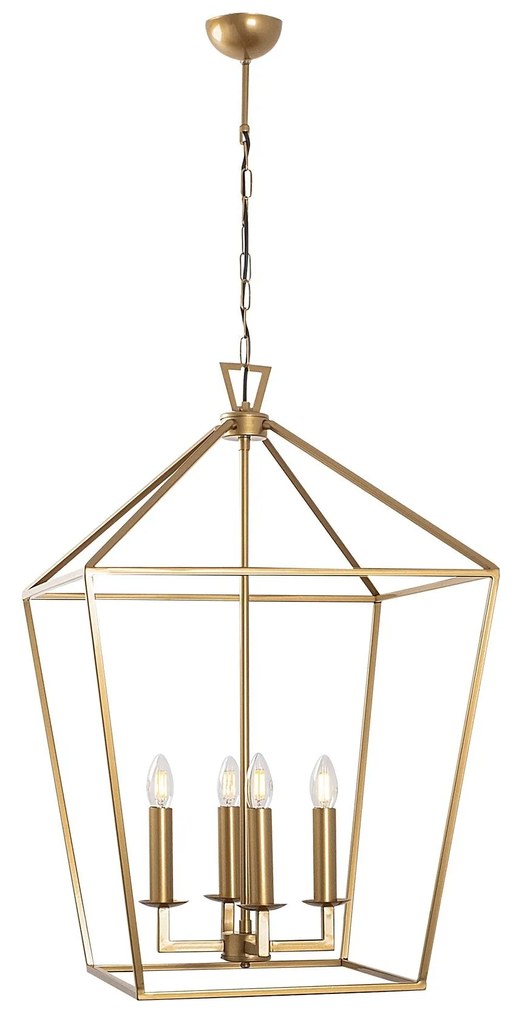 Chandelier Till – Dourado – 50 x 71 x 123 cm