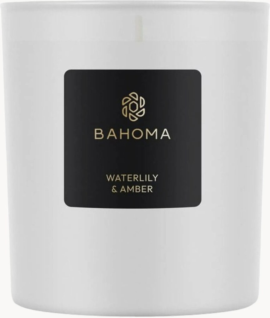 Vela perfumada Waterlily & Amber (bergamota, notas verdes aquáticas, pera fresca)