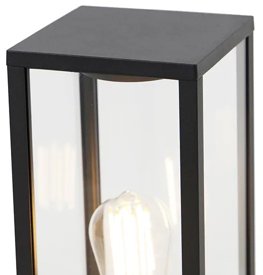 LED Candeeiro de pé inteligente para exterior preto 40 cm IP44 com Wi-Fi ST64 - Charlois Design