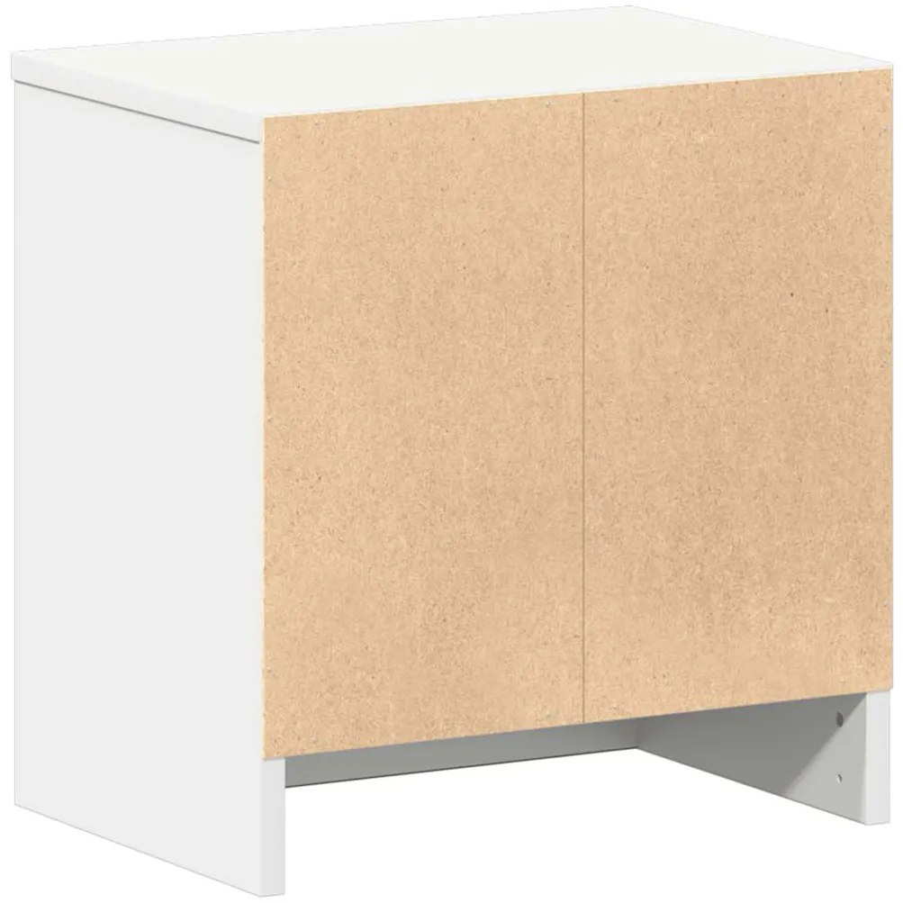 Mesas de cabeceira 2 pcs com gaveta 39x28x41 cm branco