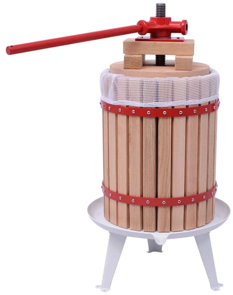 2 pcs conjunto de prensa e triturador de fruta e vinho