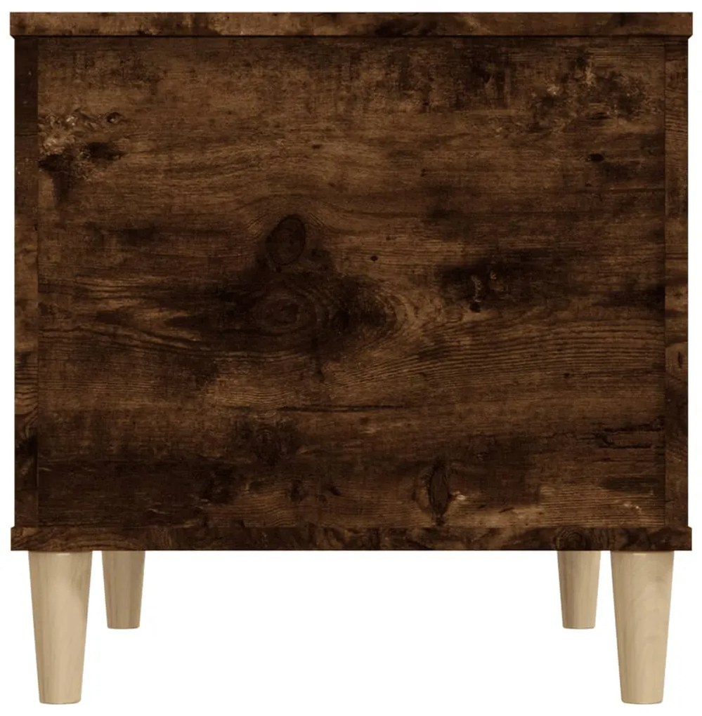 Mesa de centro 60x44,5x45 cm derivados madeira carvalho fumado